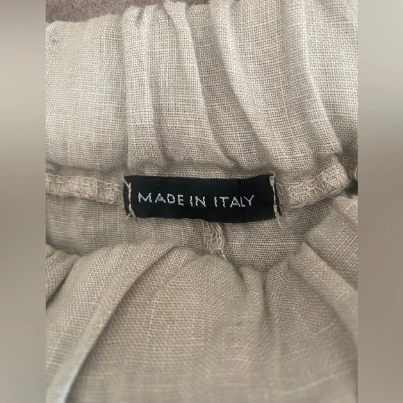 Italian Boutique Linen Skirt - Picture 6 of 8